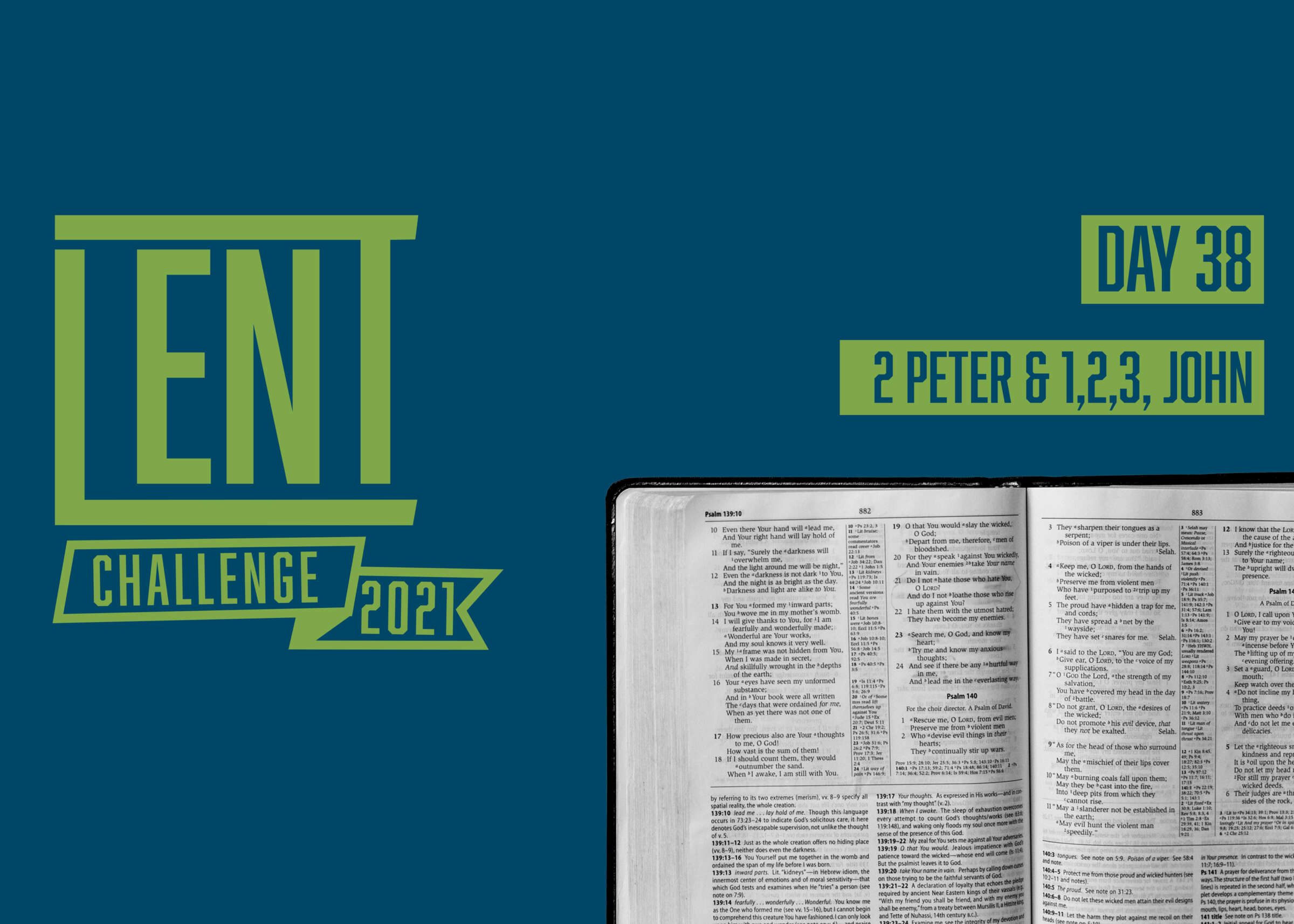 Christianity Bible Tour Lent Challenge