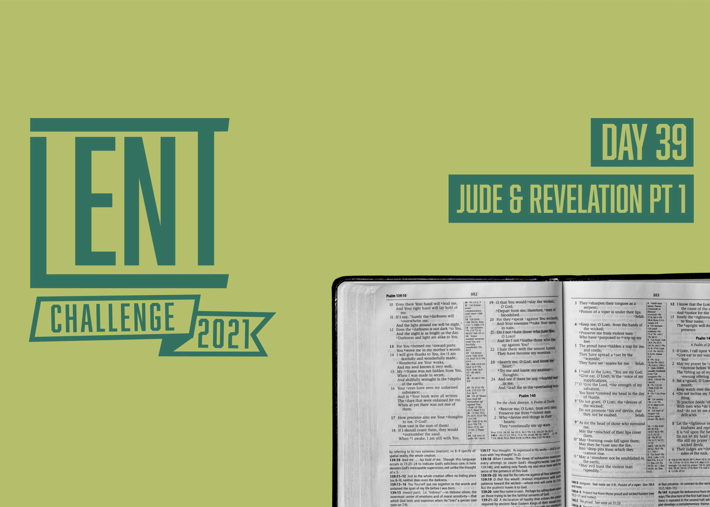 Christianity Bible Tour Lent Challenge